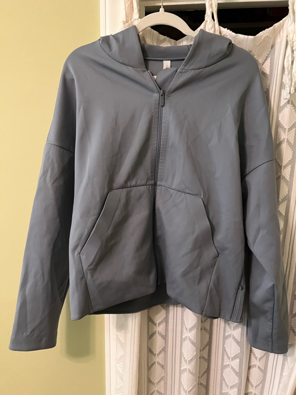 Lululemon Slate Blue Hooded Zip Jacket
